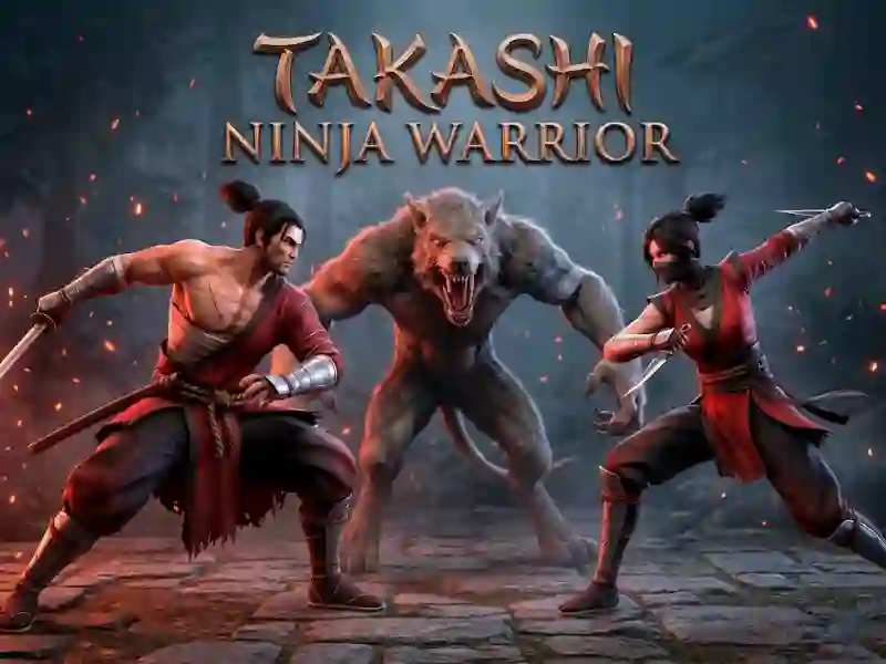 Logħba Takashi Ninja Warrior onlajn