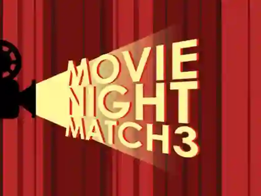 Logħba Movie Night Match 3 onlajn