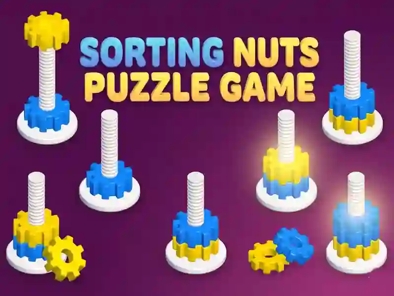 Logħba Sorting Nuts Puzzle Game onlajn