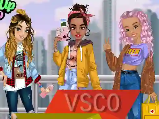 Logħba VSCO Girl Fashion onlajn