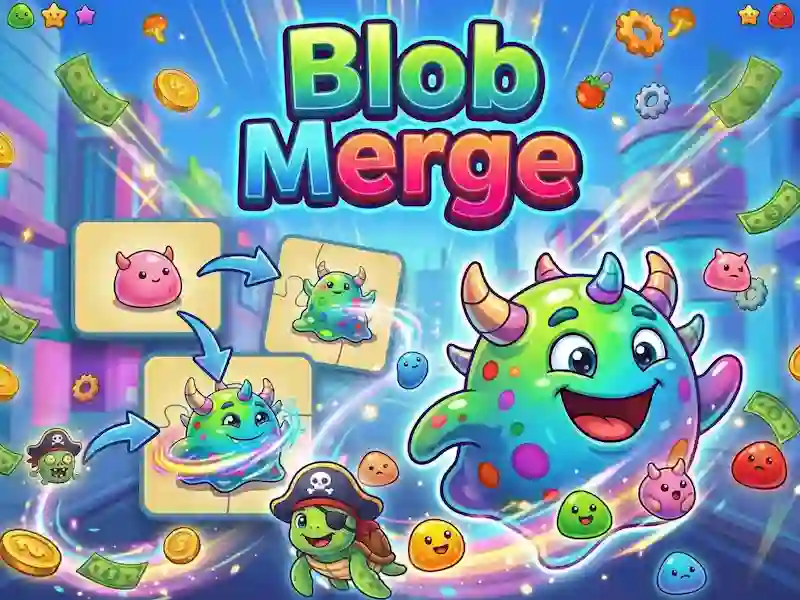 Logħba Blob Merge onlajn