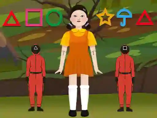 Logħba Squid Game Hidden Signs onlajn