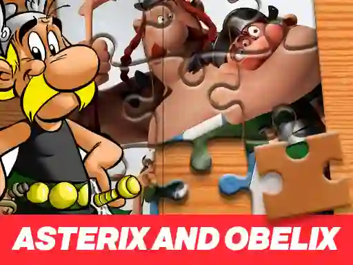 Logħba Asterix and Obelix Jigsaw Puzzle onlajn