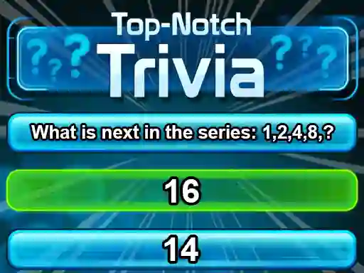 Logħba Top Notch Trivia onlajn