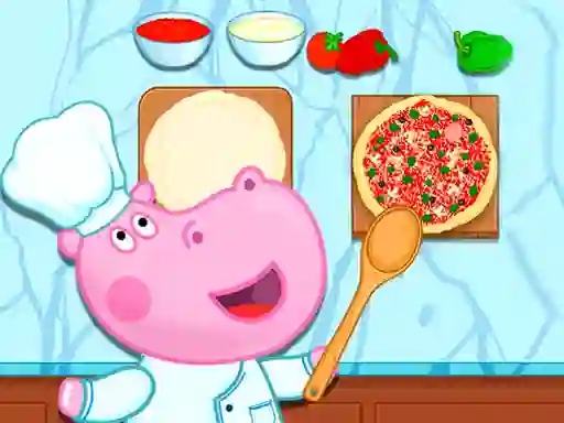 Logħba Hippo Pizzeria onlajn