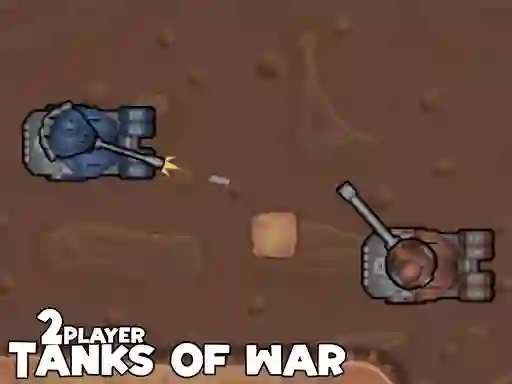 Logħba 2Player Tanks of War onlajn