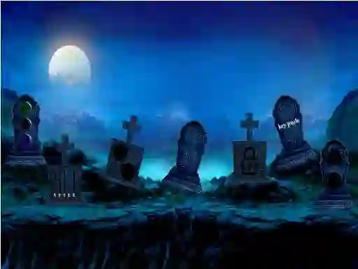 Logħba Cemetery Escape onlajn