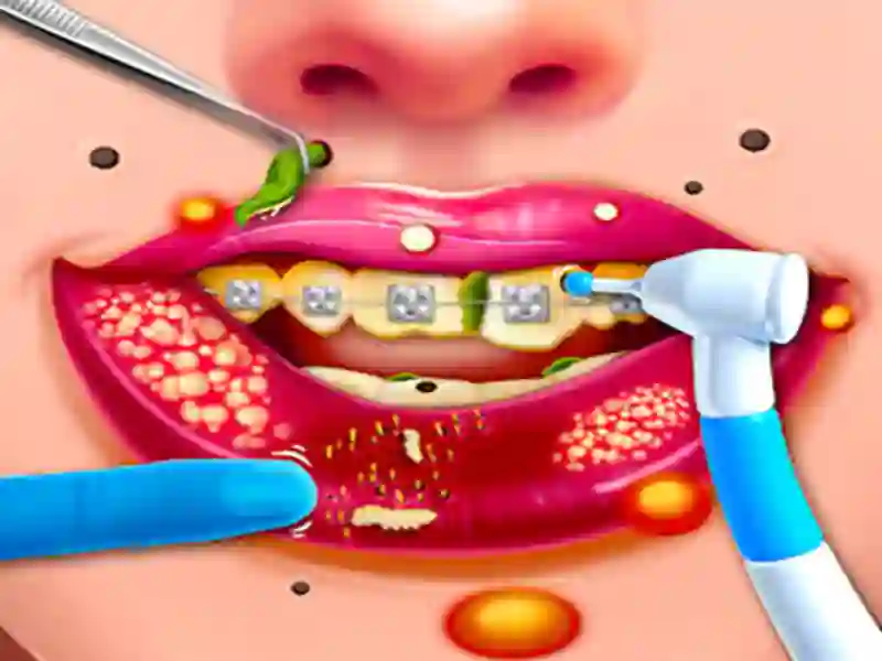 Logħba Kids Dentist Asmr Salon onlajn