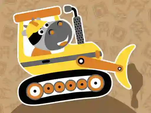 Logħba Construction Trucks Hidden onlajn