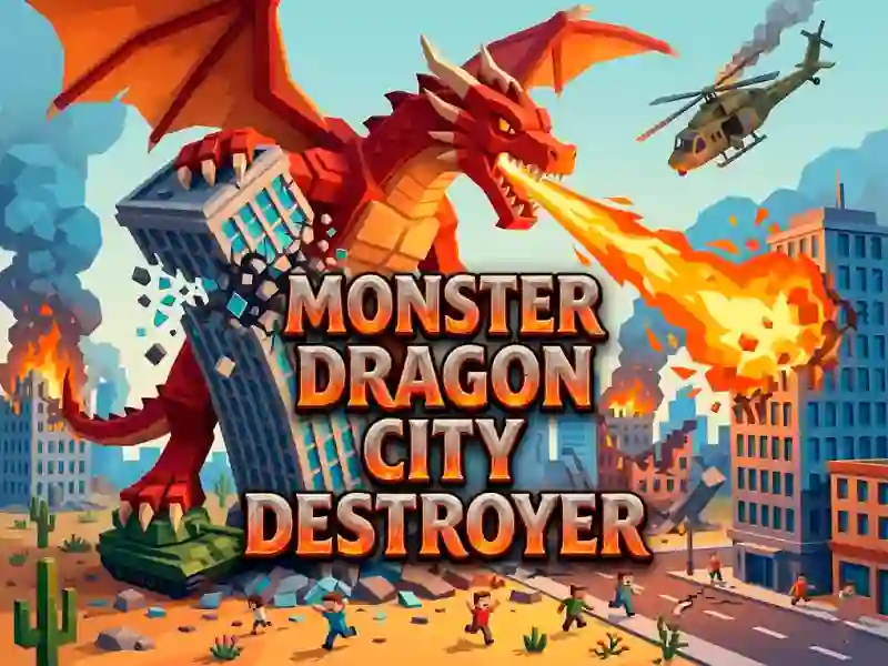 Logħba Monster Dragon City Destroyer onlajn