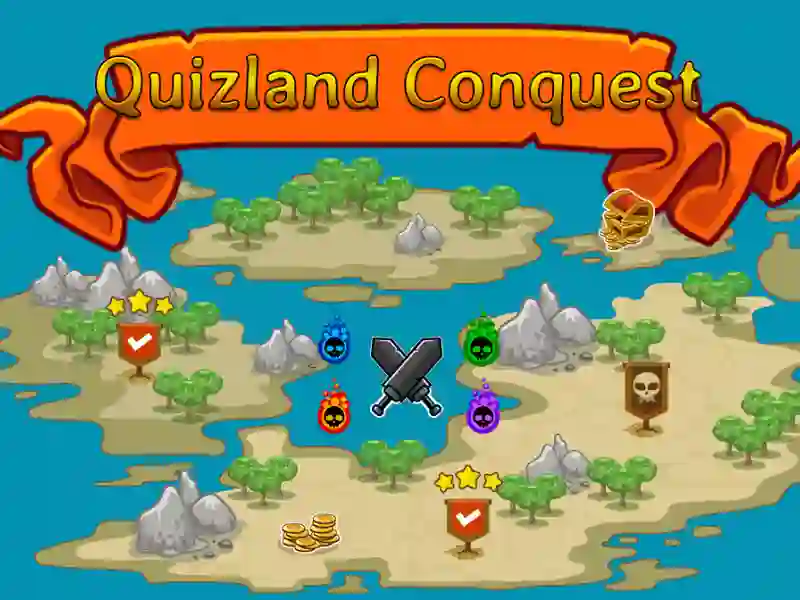Logħba Quizland Conquest onlajn