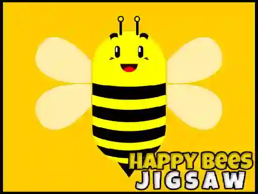 Logħba Happy Bees Jigsaw onlajn