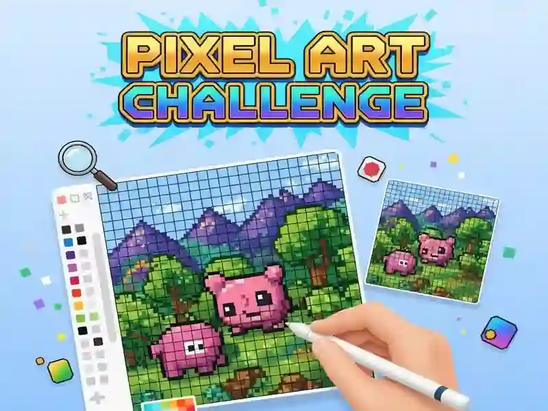 Logħba Repeat Pixel Art onlajn
