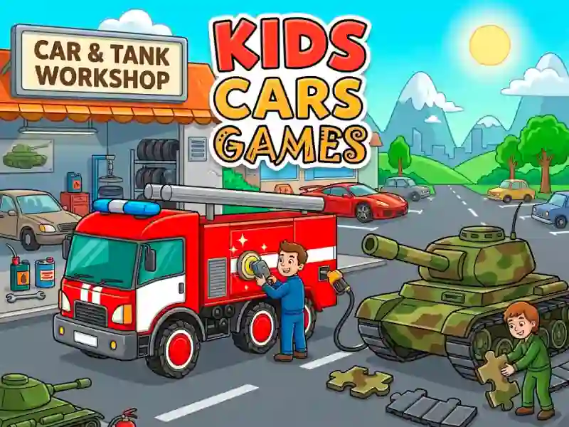 Logħba Kids Cars Games onlajn