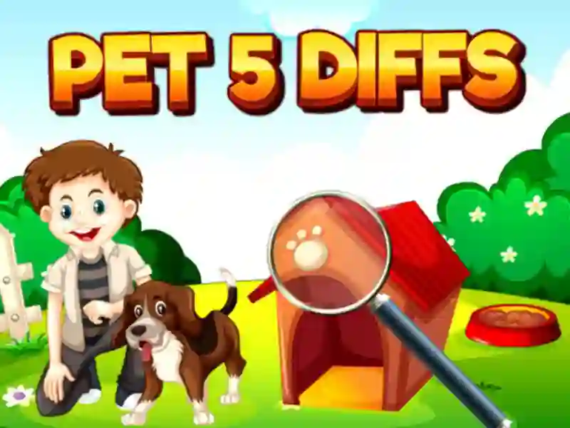 Logħba Pet 5 Diffs onlajn