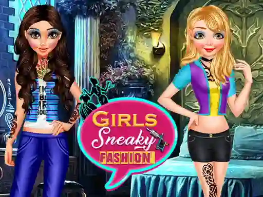 Logħba Girls Sneaky Fashion onlajn