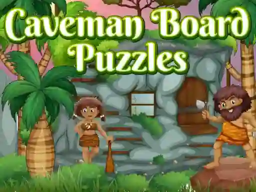 Logħba Caveman Board Puzzles onlajn