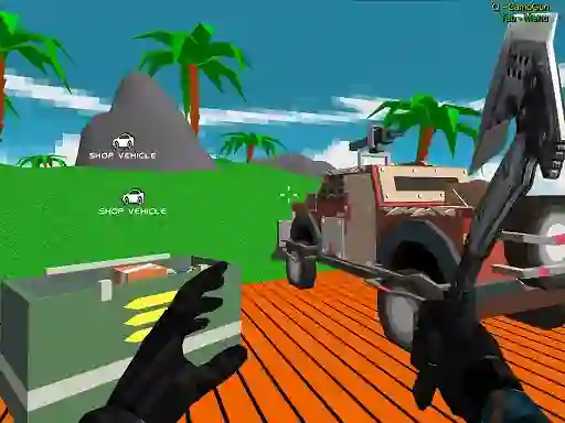 Logħba Vehicle Wars Multiplayer 2020 onlajn