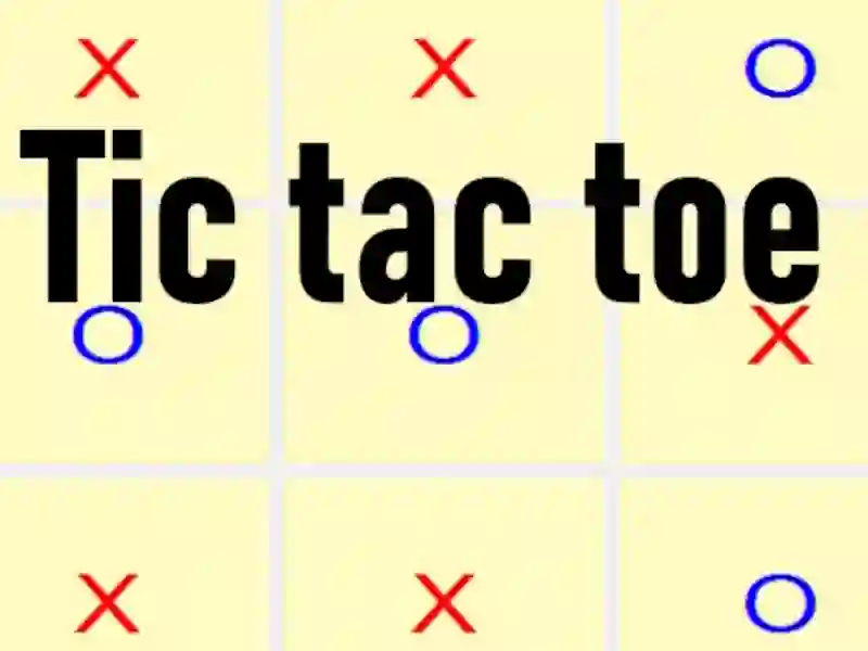 Logħba Tic tac toe onlajn