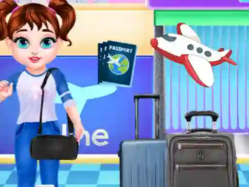 Logħba Baby Taylor In The Airport onlajn