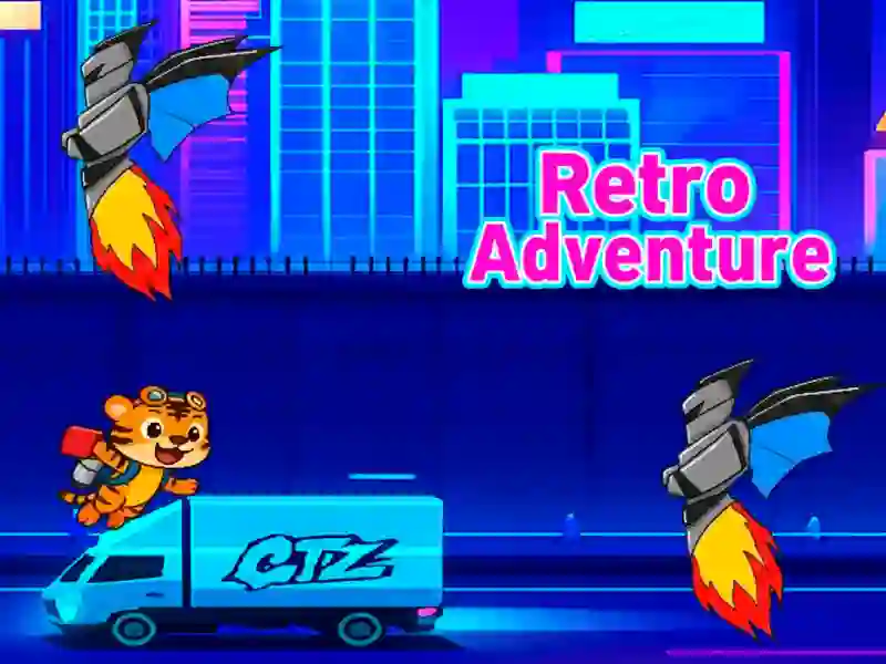 Logħba Retro Adventure onlajn