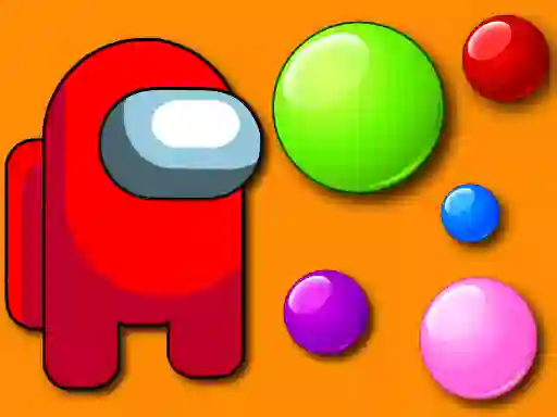 Logħba Among Them Bubble Shooter onlajn