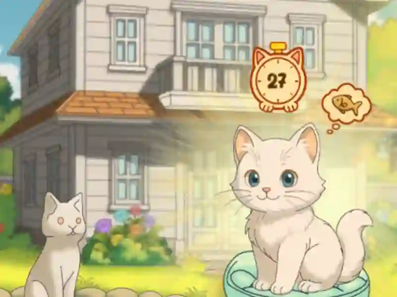 Logħba Click Kitty Idle onlajn