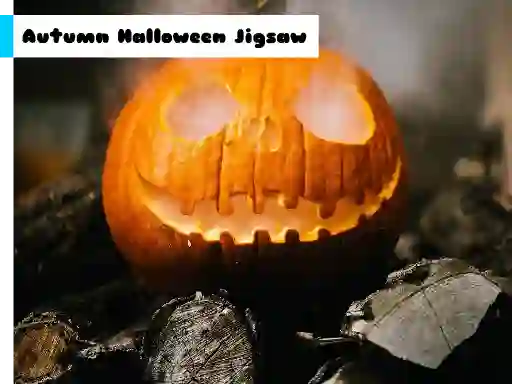 Logħba Autumn Halloween Jigsaw onlajn