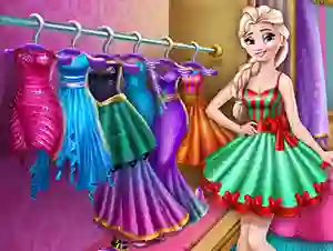 Logħba Ice Queen Wardrobe Cleaning onlajn