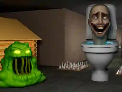 Logħba Toilet Monster Attack Sim 3D onlajn
