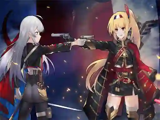 Logħba Anime Girl With Gun onlajn