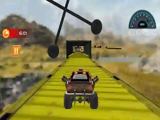 Logħba Mega Levels Car Stunt Impossible Track onlajn