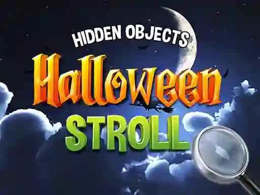 Logħba Hidden Objects: Halloween Stroll onlajn