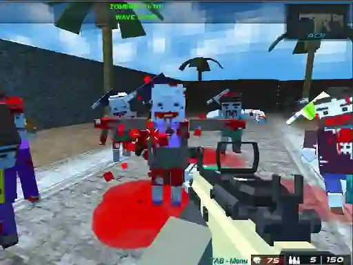 Logħba Pixel Combat The Sandstorm onlajn