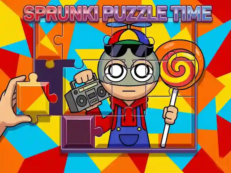 Logħba Sprunki Puzzle Time onlajn