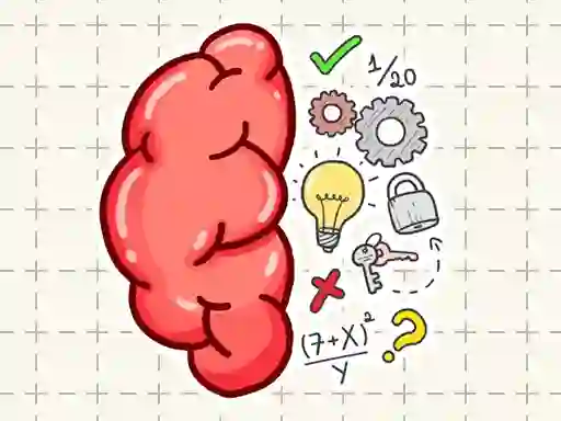 Logħba Brain Tricky Puzzles onlajn