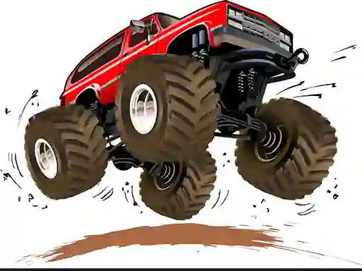 Logħba Monster Trucks Memory onlajn