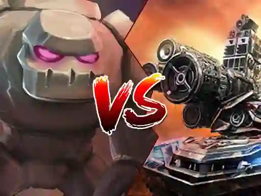 Logħba Tank vs Golems onlajn