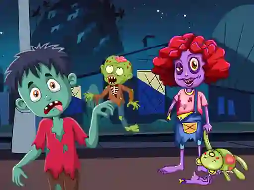 Logħba Zombie Fun Jigsaw onlajn