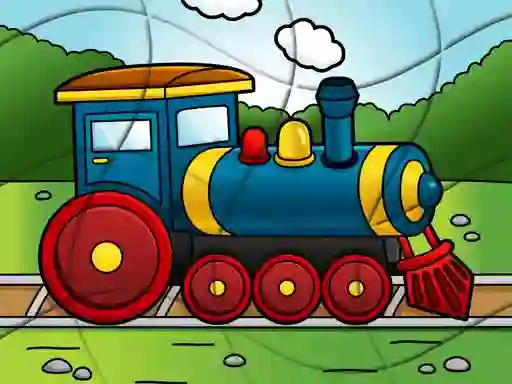 Logħba Transport Wavy Jigsaw onlajn