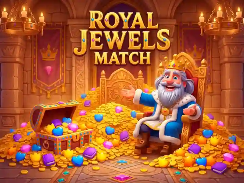 Logħba Royal Jewels Match onlajn