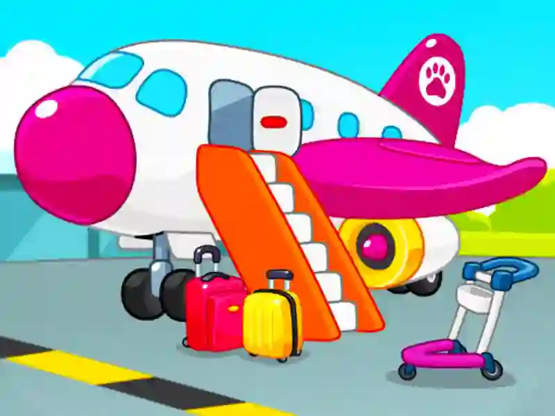 Logħba Kids Airport Adventure onlajn