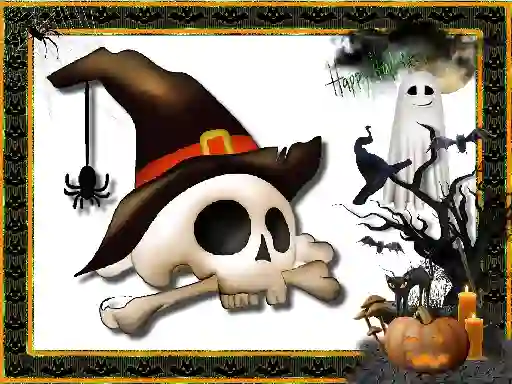 Logħba Halloween Puzzle Challenge onlajn