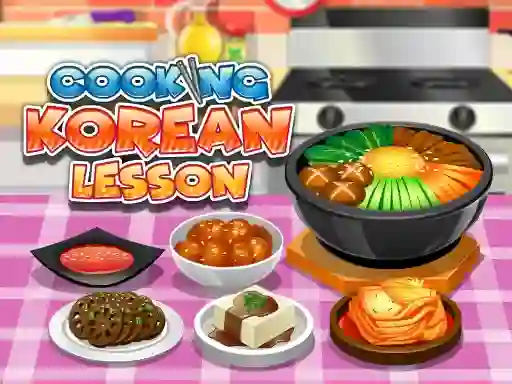 Logħba Cooking Korean Lesson onlajn