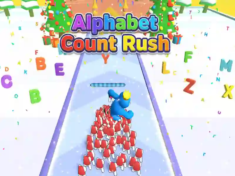 Logħba Alphabet Count Rush onlajn