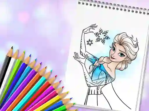 Logħba Amazing Princess Coloring Book onlajn