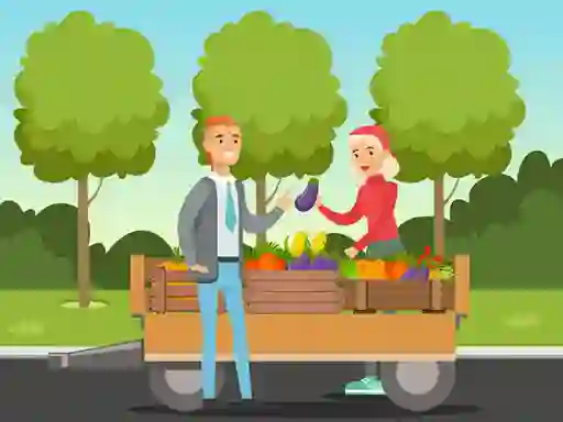 Logħba Selling Trucks Match 3 onlajn