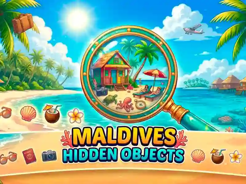 Logħba Maldives Hidden Objects onlajn