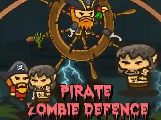 Logħba Pirate Zombie Defence onlajn