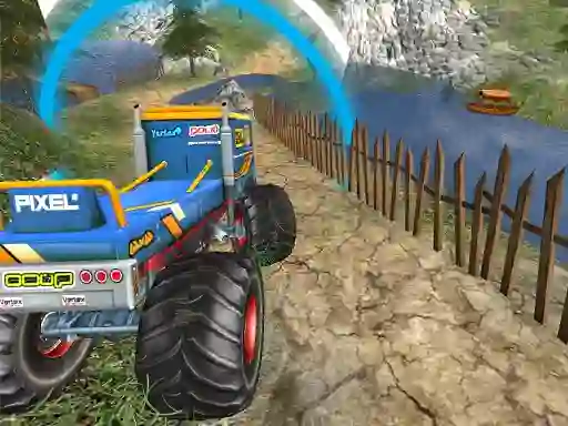Logħba Monster Truck Offroad Driving Mountain onlajn